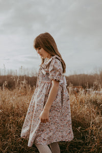 ** SECONDS SALE ** The hand smocked GABRIELLA dress - Floral