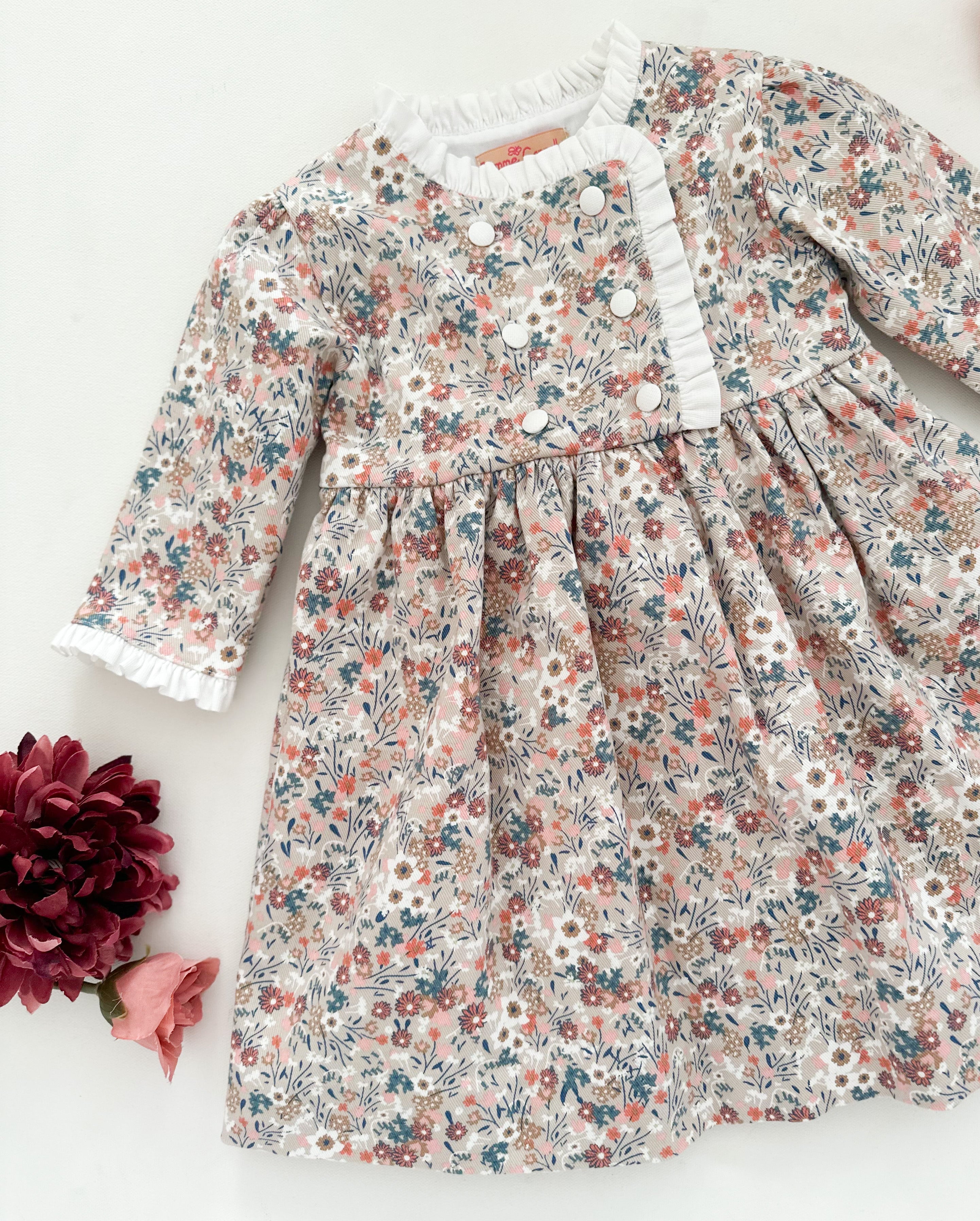 ** SECONDS SALE ** The classic ALINA dress - Floral