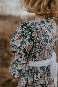 The hand smocked JANE dress - Floral