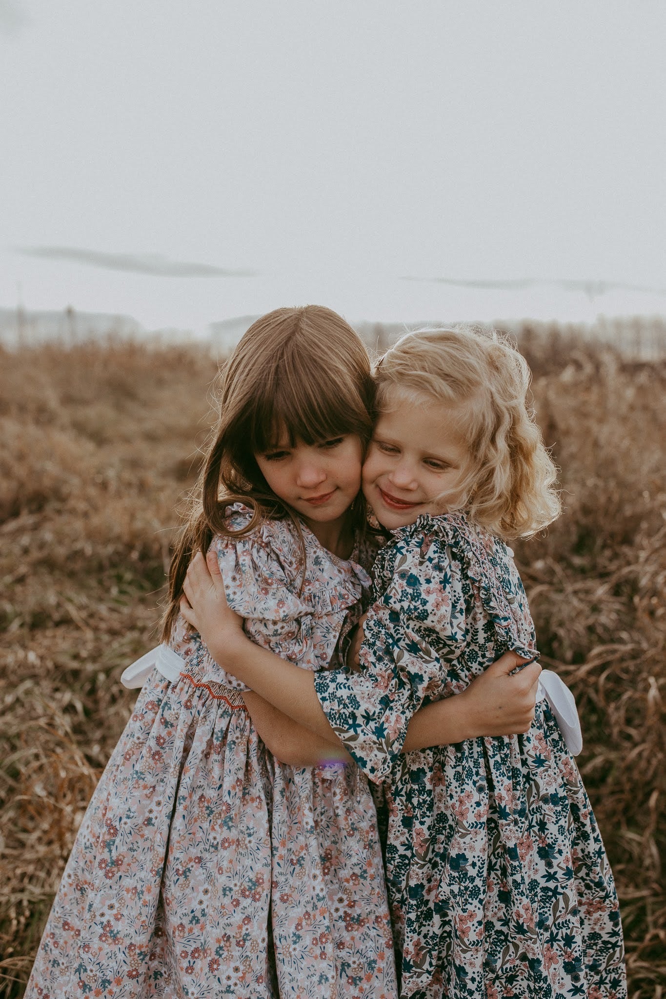 The hand smocked JANE dress - Floral