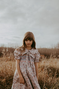 ** SECONDS SALE ** The hand smocked GABRIELLA dress - Floral