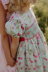 The hand smocked BELLA dress - Floral