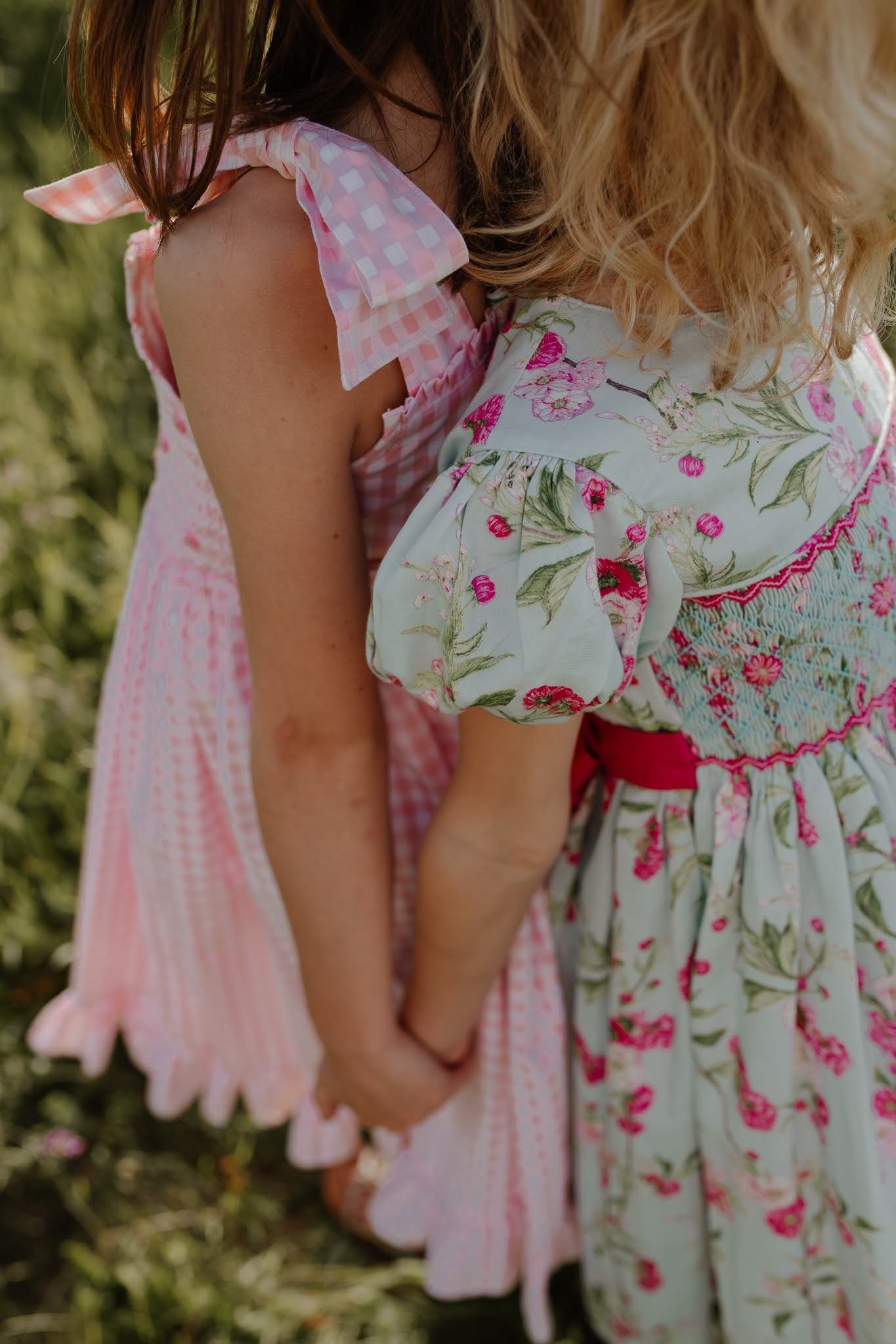 The hand smocked BELLA dress - Floral