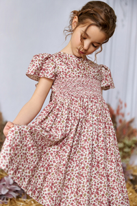 ** SECONDS SALE** The hand smocked FLAVIE dress