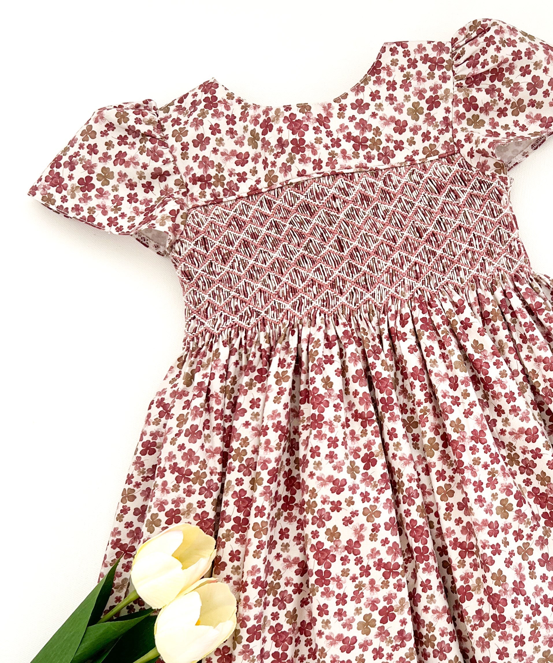 ** SECONDS SALE** The hand smocked FLAVIE dress