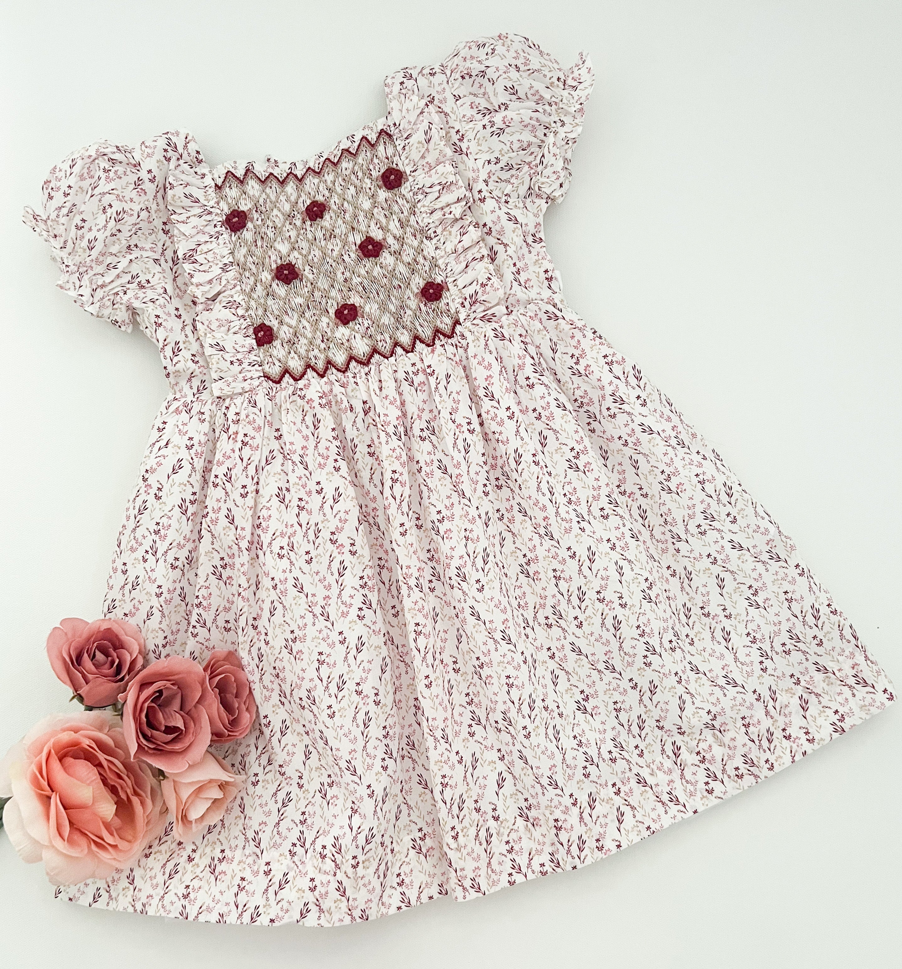 The hand smocked EMILIE dress