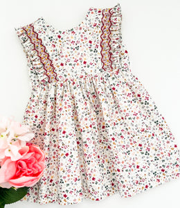 **SOLD OUT** The hand smocked JULIETTE dress - Floral