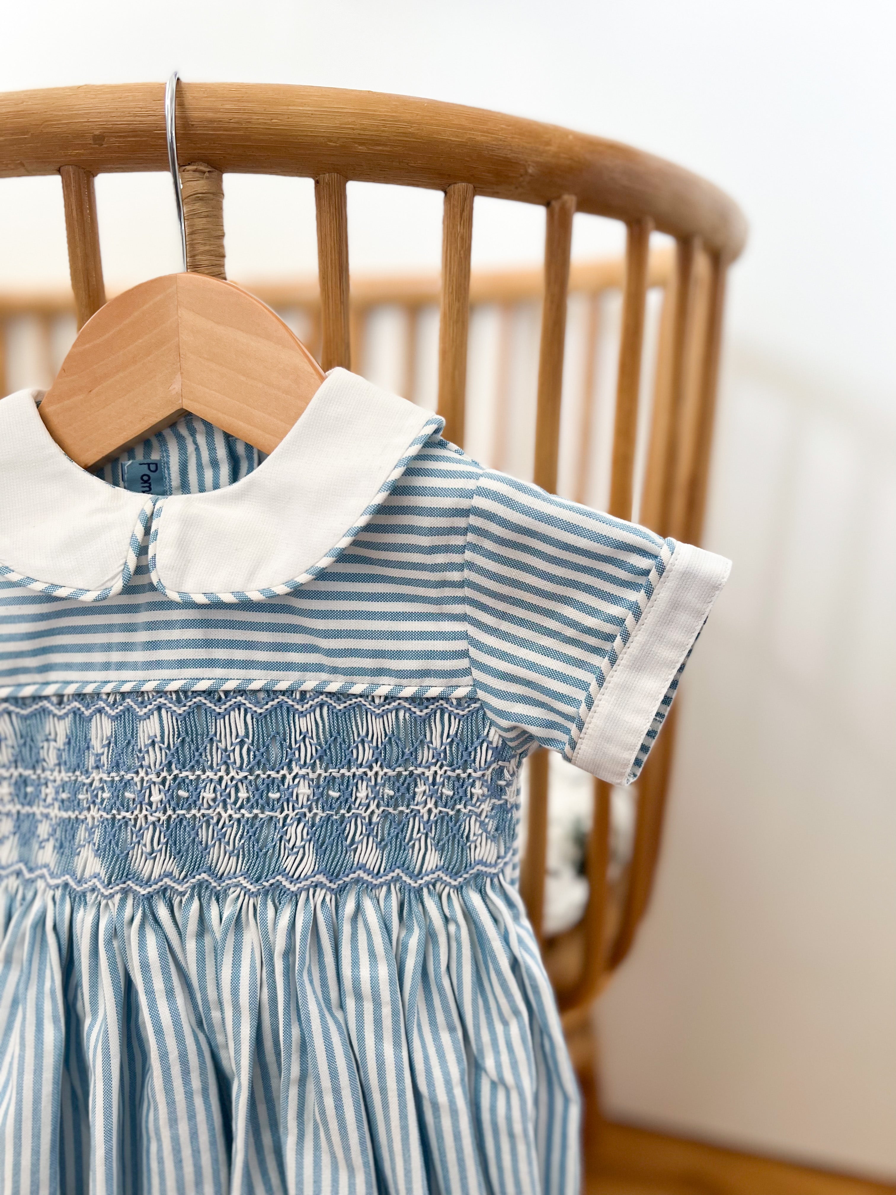 The hand smocked HENRI romper