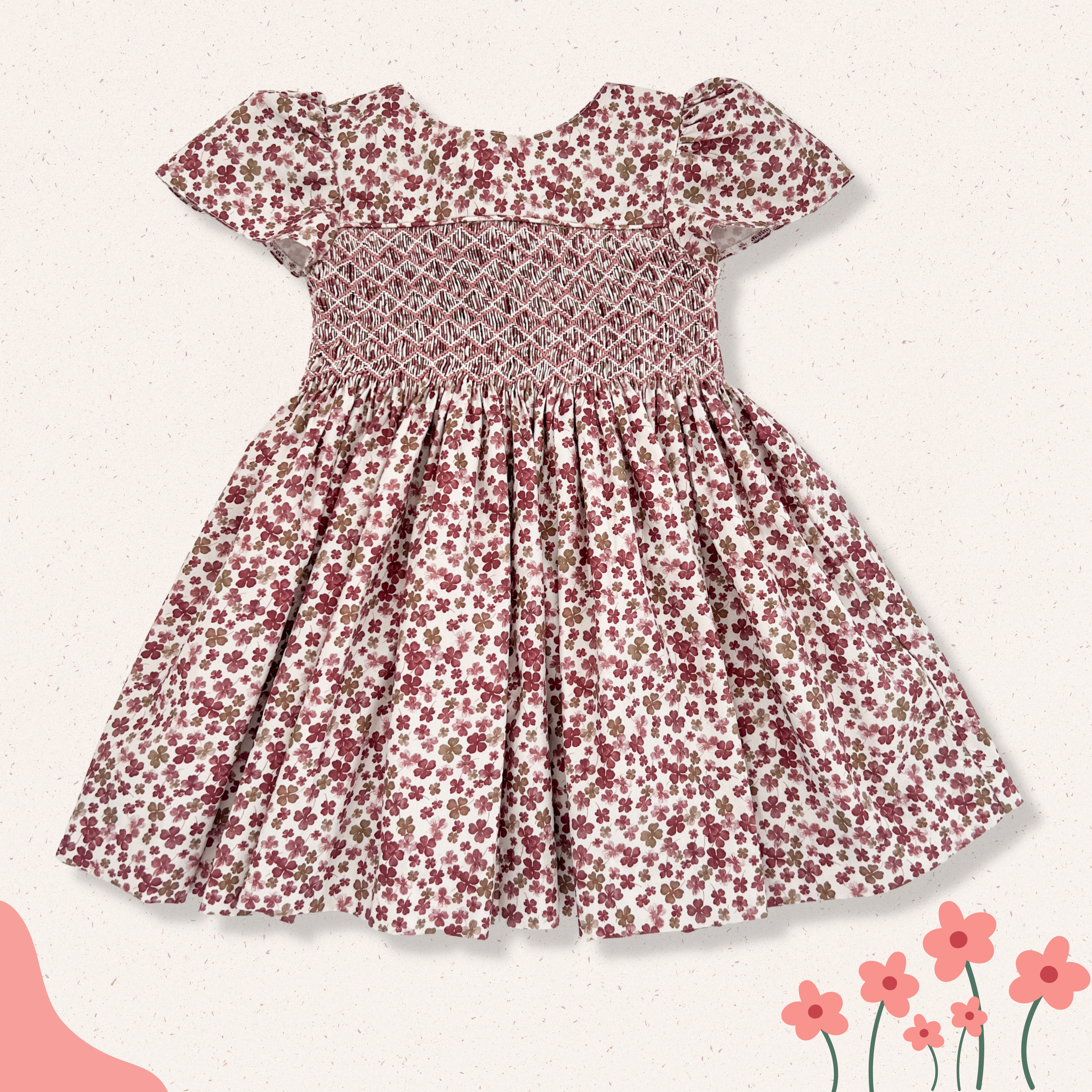 The hand smocked FLAVIE dress