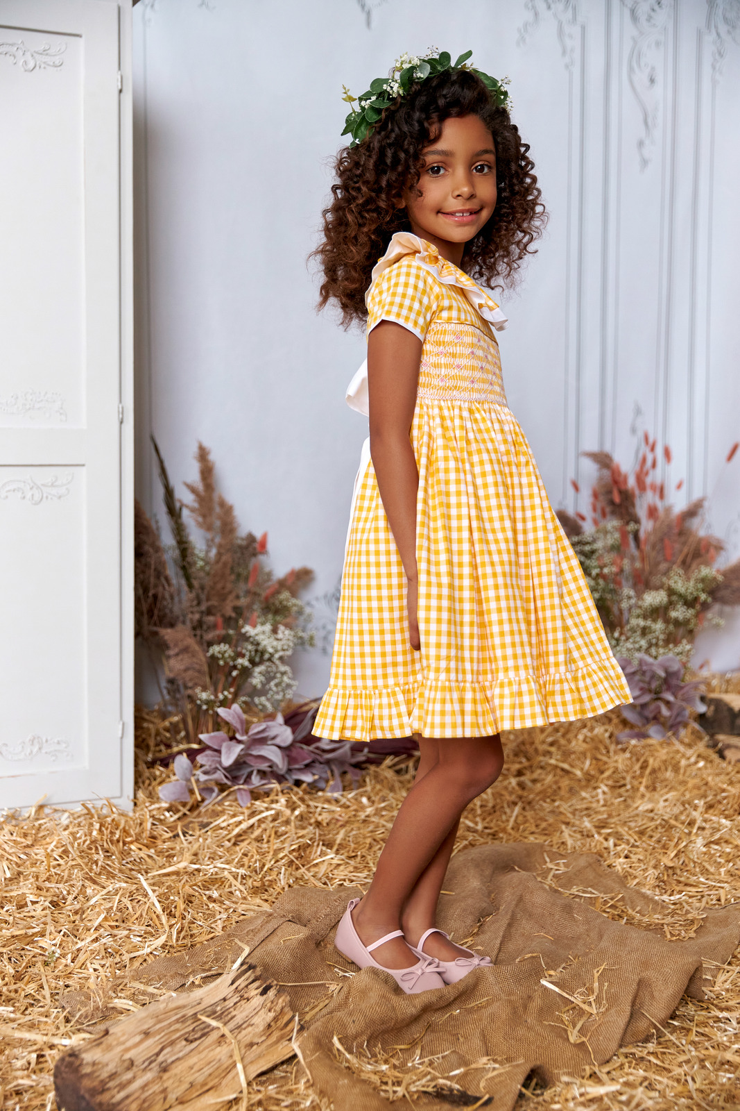 Baby girl 2025 gingham dress