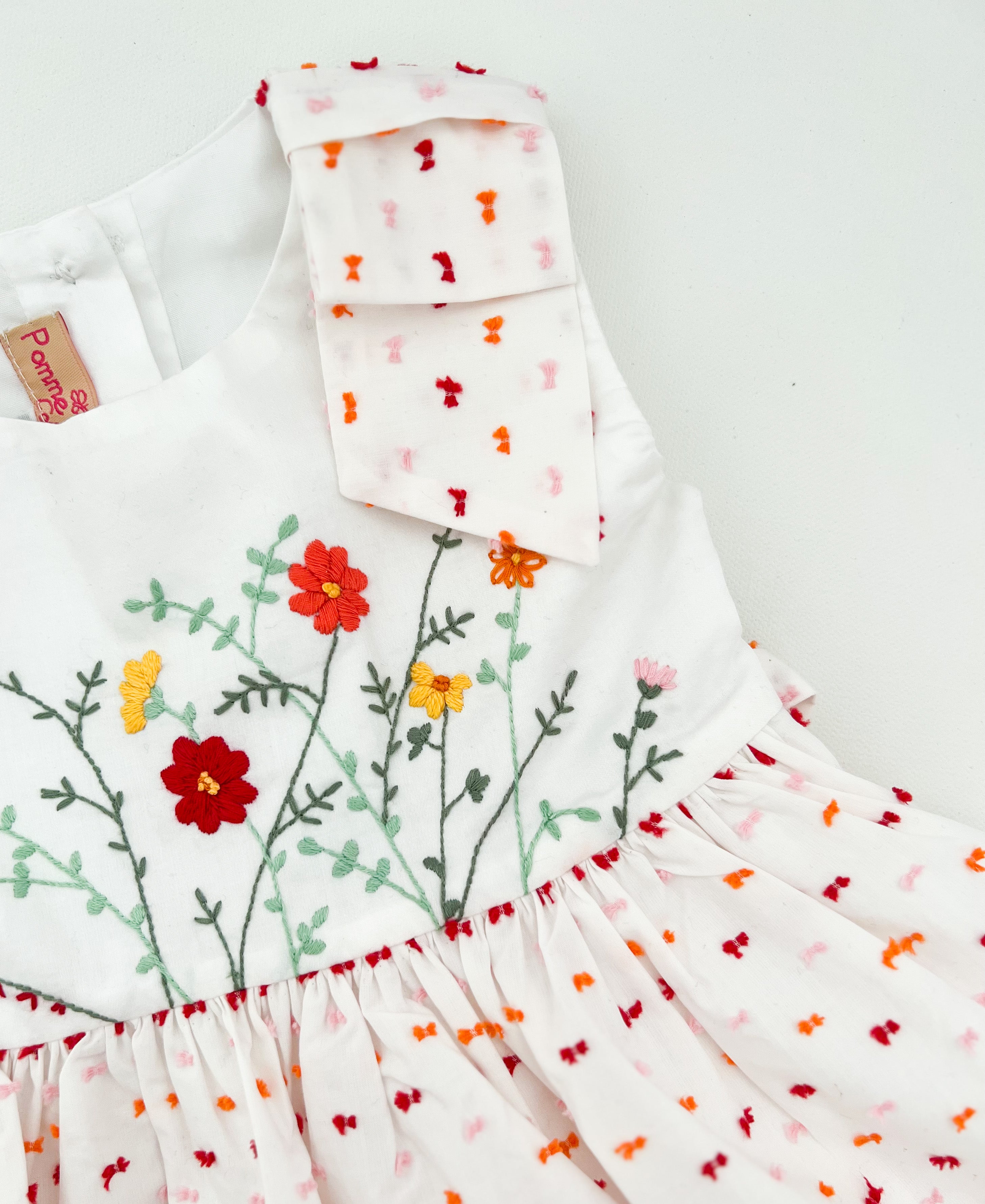 ** SOLD OUT ** The hand embroidered ALMA dress