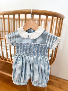 The hand smocked HENRI romper