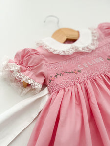 The customizable hand embroidered ELISABET dress. (MADE-TO-ORDER, 4-6 weeks)