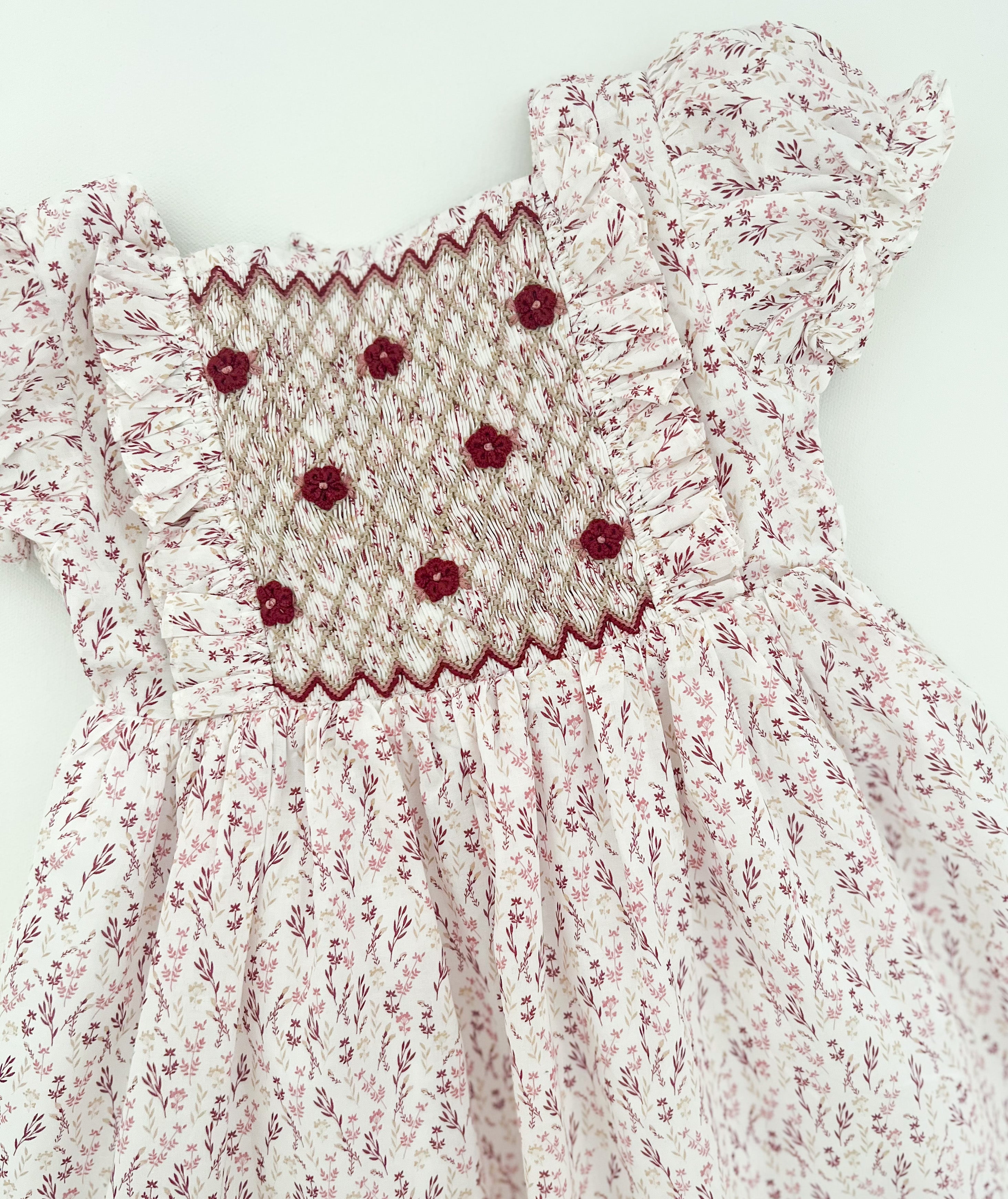 The hand smocked EMILIE dress