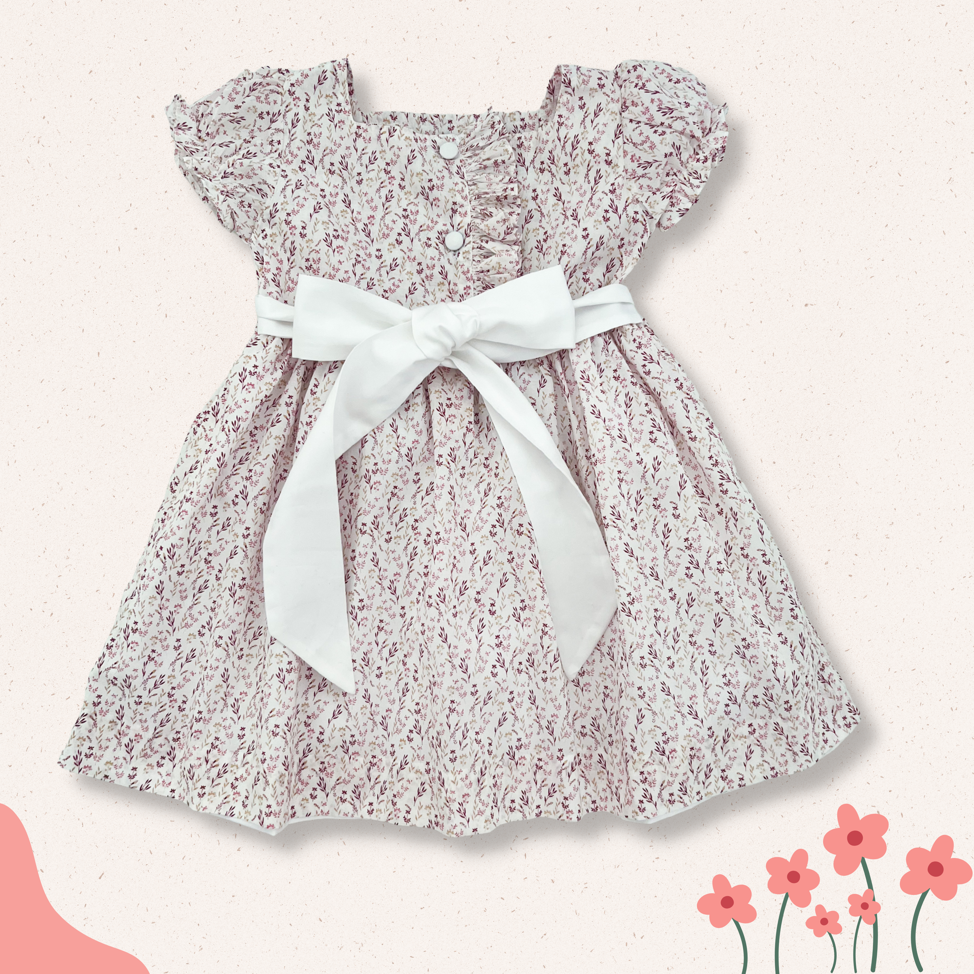 The hand smocked EMILIE dress