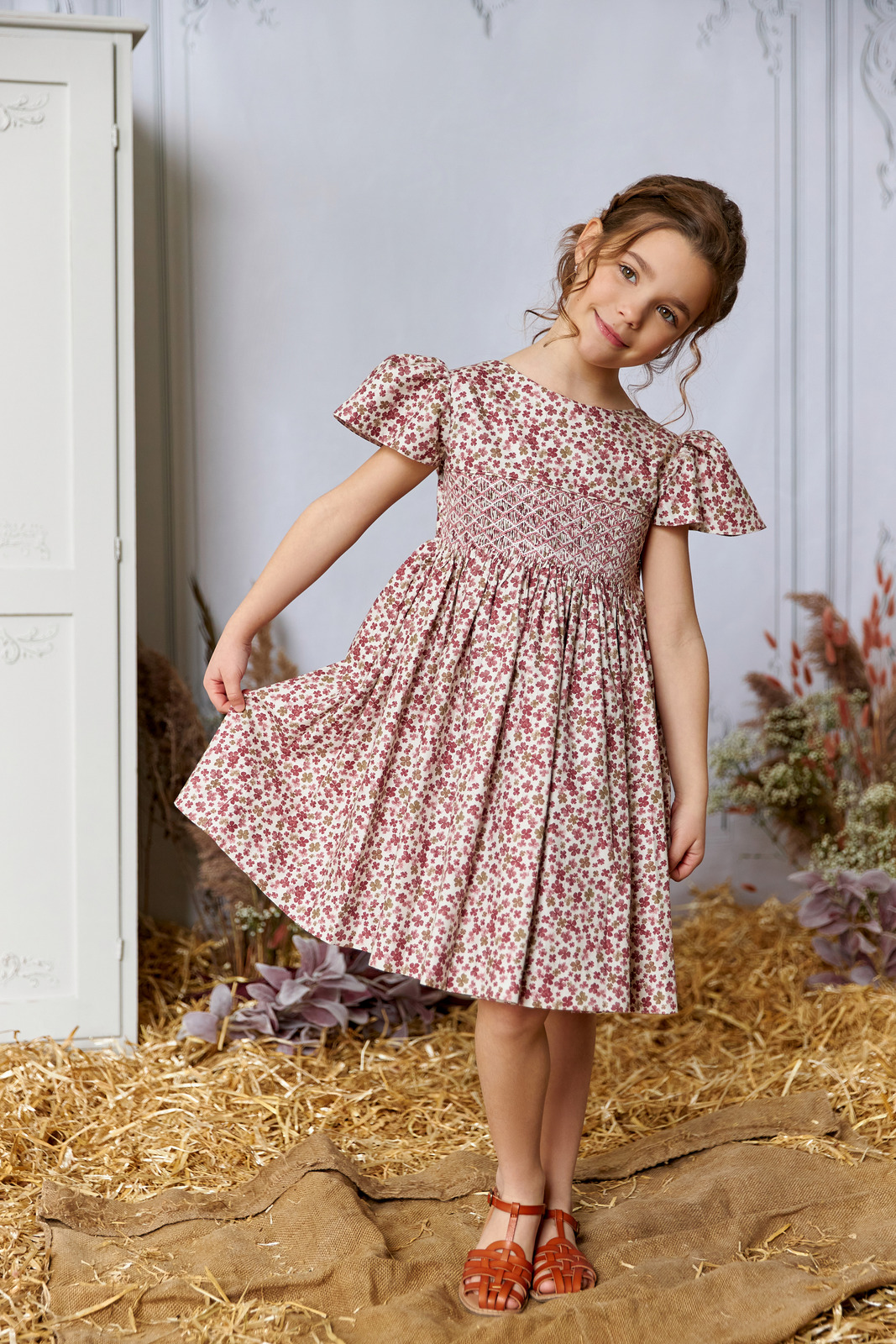 The hand smocked FLAVIE dress