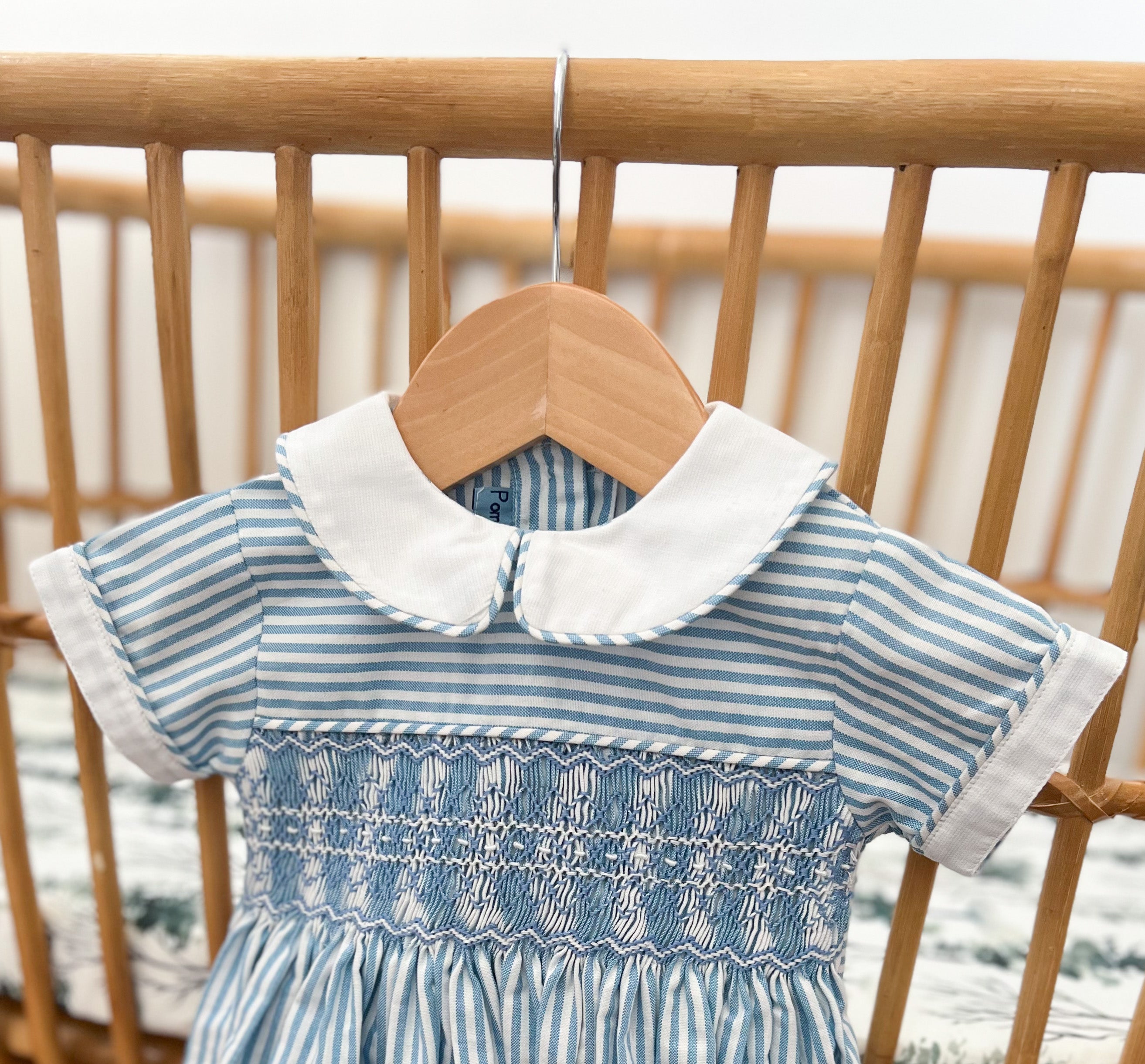 The hand smocked HENRI romper